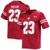 Men's Under Armour Jonathan Taylor Red Wisconsin Badgers Replica Alumni Jersey
