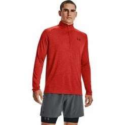Big & Tall Under Armour Tech 2.0 Half-Zip Top League Red -Under Armour SHOP unnamed file 1002