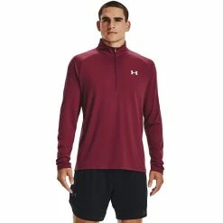Big & Tall Under Armour Tech 2.0 Half-Zip Top League Red -Under Armour SHOP unnamed file 1003