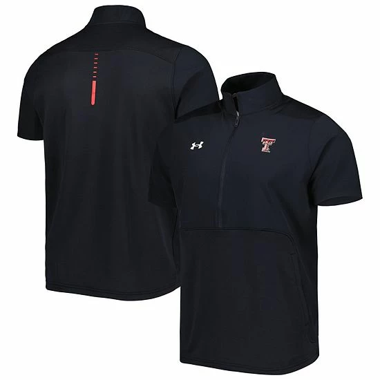 Men's Under Armour Black Texas Tech Red Raiders Motivate 2.0 Half-Zip Jacket 1 Men's Under Armour Black Texas Tech Red Raiders Motivate 2.0 Half-Zip Jacket