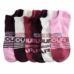Women's Under Armour 6-Pack Essential No-Show Socks Exuberant Pink 22 Women's Under Armour 6-Pack Essential No-Show Socks Exuberant Pink -Under Armour SHOP unnamed file 1011