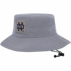 Men's Under Armour Gray Notre Dame Fighting Irish Airvent Performance Boonie Hat