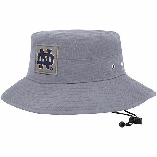 Men's Under Armour Gray Notre Dame Fighting Irish Airvent Performance Boonie Hat 2 Men's Under Armour Gray Notre Dame Fighting Irish Airvent Performance Boonie Hat - Image 2