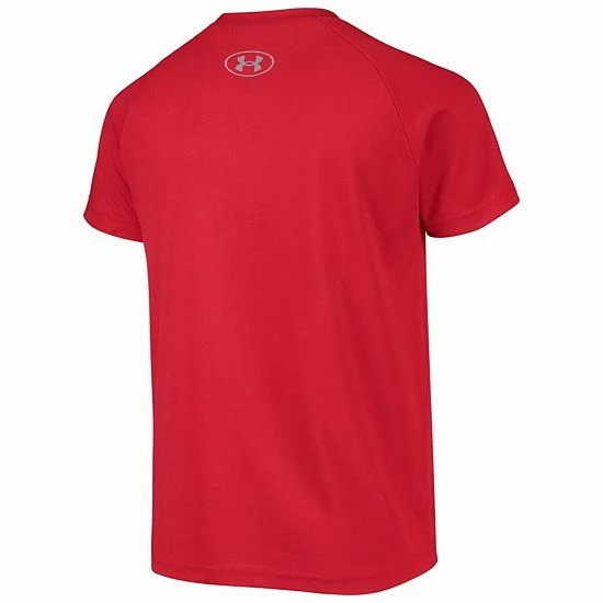 Youth Under Armour Red Cincinnati Bearcats Logo Lockup Performance T-Shirt 3 Youth Under Armour Red Cincinnati Bearcats Logo Lockup Performance T-Shirt - Image 3