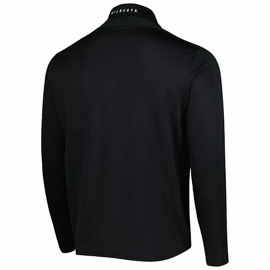 Men's Under Armour Black Northwestern Wildcats Lightweight Mock Neck Performance Quarter-Zip Jacket 4 Men's Under Armour Black Northwestern Wildcats Lightweight Mock Neck Performance Quarter-Zip Jacket - Image 4
