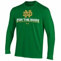 Men's Under Armour Green Notre Dame Fighting Irish For The Irish Performance Long Sleeve T-Shirt 6 Men's Under Armour Green Notre Dame Fighting Irish For The Irish Performance Long Sleeve T-Shirt -Under Armour SHOP unnamed file 10176