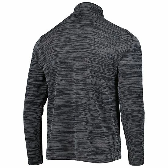 Men's Under Armour Black Utah Utes Tempo Fleece Quarter-Zip Jacket 4 Men's Under Armour Black Utah Utes Tempo Fleece Quarter-Zip Jacket - Image 4