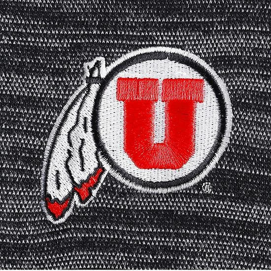 Men's Under Armour Black Utah Utes Tempo Fleece Quarter-Zip Jacket 5 Men's Under Armour Black Utah Utes Tempo Fleece Quarter-Zip Jacket - Image 5