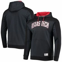 Men's Under Armour Black Texas Tech Red Raiders Game Day All Day Pullover Hoodie