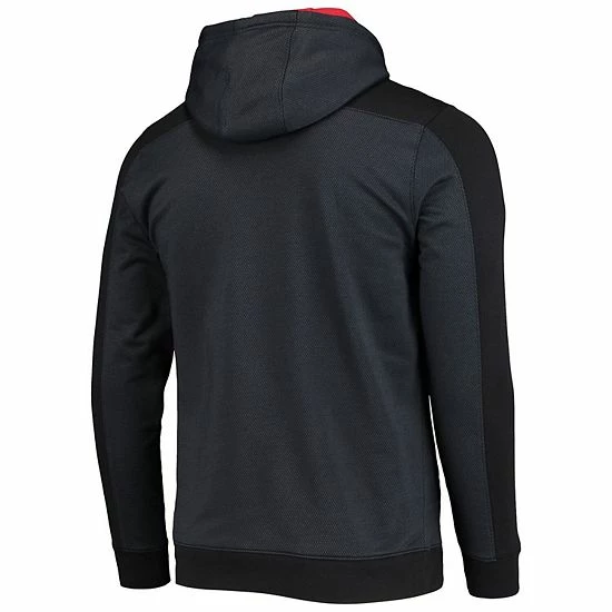 Men's Under Armour Black Texas Tech Red Raiders Game Day All Day Pullover Hoodie 4 Men's Under Armour Black Texas Tech Red Raiders Game Day All Day Pullover Hoodie - Image 4