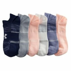 Women's Under Armour 6-Pack Essential No-Show Socks Exuberant Pink 35 Women's Under Armour 6-Pack Essential No-Show Socks Exuberant Pink -Under Armour SHOP unnamed file 1024