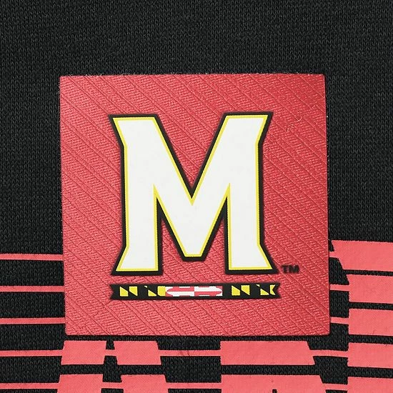 Men's Under Armour Black Maryland Terrapins 2021 Sideline Fleece Raglan Pullover Hoodie 5 Men's Under Armour Black Maryland Terrapins 2021 Sideline Fleece Raglan Pullover Hoodie - Image 5