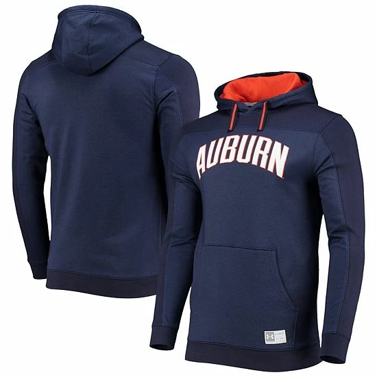Men's Under Armour Navy Auburn Tigers Game Day All Day Pullover Hoodie 2 Men's Under Armour Navy Auburn Tigers Game Day All Day Pullover Hoodie - Image 2