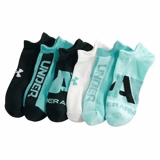 Women's Under Armour 6-Pack Essential No-Show Socks Exuberant Pink 17 Women's Under Armour 6-Pack Essential No-Show Socks Exuberant Pink - Image 17