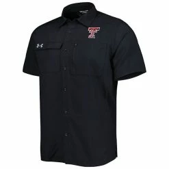 Men's Under Armour Black Texas Tech Red Raiders Motivate Button-Up Shirt -Under Armour SHOP unnamed file 10253