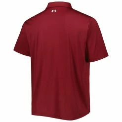Men's Under Armour Garnet South Carolina Gamecocks Green Trail Stripe Polo -Under Armour SHOP unnamed file 10258
