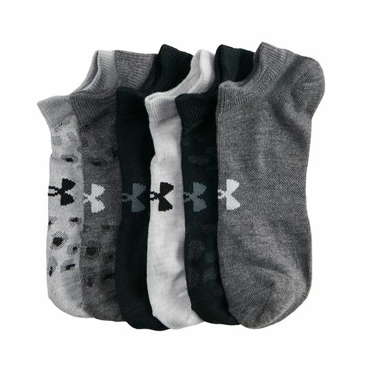 Women's Under Armour 6-Pack Essential No-Show Socks Exuberant Pink 18 Women's Under Armour 6-Pack Essential No-Show Socks Exuberant Pink - Image 18