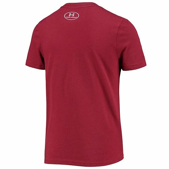 Youth Under Armour Garnet South Carolina Gamecocks Vault Logo T-Shirt 4 Youth Under Armour Garnet South Carolina Gamecocks Vault Logo T-Shirt - Image 4