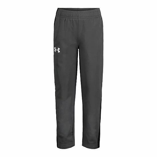 Boys 4-7 Under Armour Brawler Logo Side Stripe Pants Pitch Gray Red 2 Boys 4-7 Under Armour Brawler Logo Side Stripe Pants Pitch Gray Red - Image 2