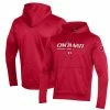 Men's Under Armour Red Cincinnati Bearcats Wordmark Pullover Hoodie