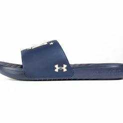 Men's Under Armour Navy Midshipmen Ansa Slide Sandals 6 Men's Under Armour Navy Midshipmen Ansa Slide Sandals -Under Armour SHOP unnamed file 10333