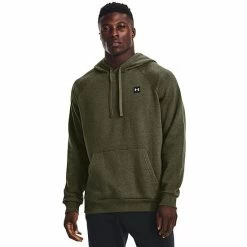 Men's Under Armour Rival Fleece Hoodie Khaki Gray Light -Under Armour SHOP unnamed file 104