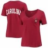 Women's Under Armour Garnet South Carolina Gamecocks Vault V-Neck T-Shirt