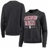 Women's Under Armour Black Wisconsin Badgers All Day Fleece Raglan Pullover Sweatshirt