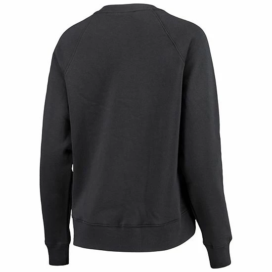 Women's Under Armour Black Wisconsin Badgers All Day Fleece Raglan Pullover Sweatshirt 3 Women's Under Armour Black Wisconsin Badgers All Day Fleece Raglan Pullover Sweatshirt - Image 3