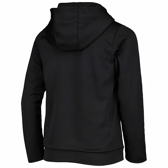 Youth Under Armour Black Texas Tech Red Raiders Fleece 2-Hit Pullover Hoodie 4 Youth Under Armour Black Texas Tech Red Raiders Fleece 2-Hit Pullover Hoodie - Image 4