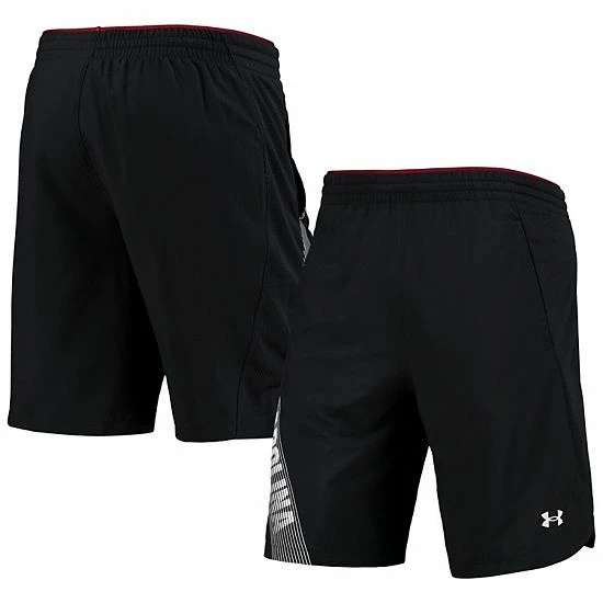 Men's Under Armour Black South Carolina Gamecocks 2021 Sideline Woven Shorts 1 Men's Under Armour Black South Carolina Gamecocks 2021 Sideline Woven Shorts