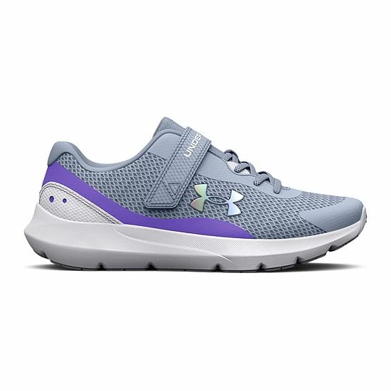 Under Armour Surge 3 Preschool Kids' Running Shoes Mod Gray 9 Under Armour Surge 3 Preschool Kids' Running Shoes Mod Gray - Image 9