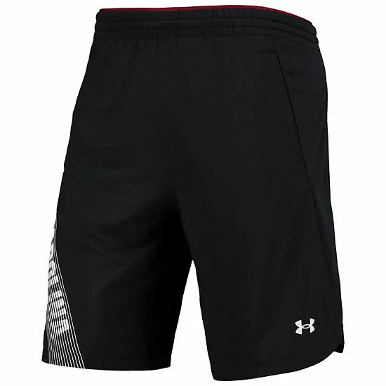 Men's Under Armour Black South Carolina Gamecocks 2021 Sideline Woven Shorts 3 Men's Under Armour Black South Carolina Gamecocks 2021 Sideline Woven Shorts - Image 3