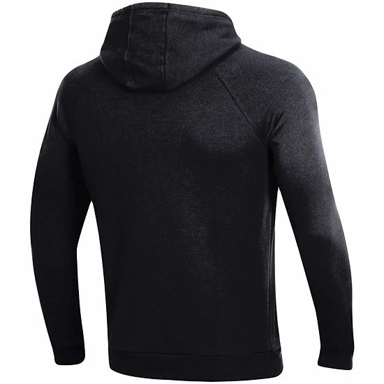 Men's Under Armour Black Northwestern Wildcats Primary School Logo All Day Raglan Pullover Hoodie 3 Men's Under Armour Black Northwestern Wildcats Primary School Logo All Day Raglan Pullover Hoodie - Image 3