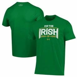 Men's Under Armour Green Notre Dame Fighting Irish For The Irish Performance T-Shirt