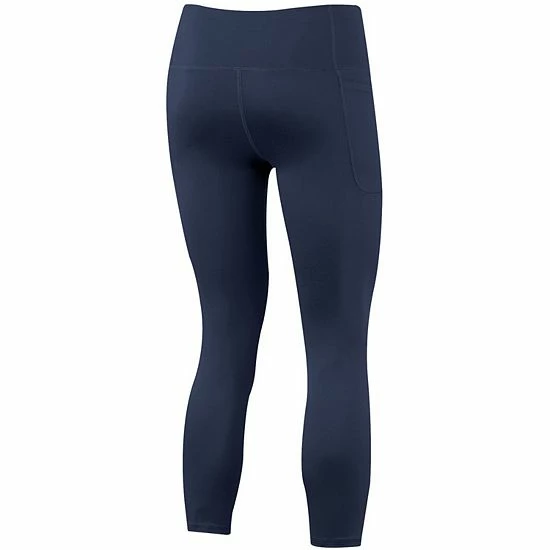 Women's Under Armour Navy Notre Dame Fighting Irish Motion Performance Ankle-Cropped Leggings 4 Women's Under Armour Navy Notre Dame Fighting Irish Motion Performance Ankle-Cropped Leggings - Image 4