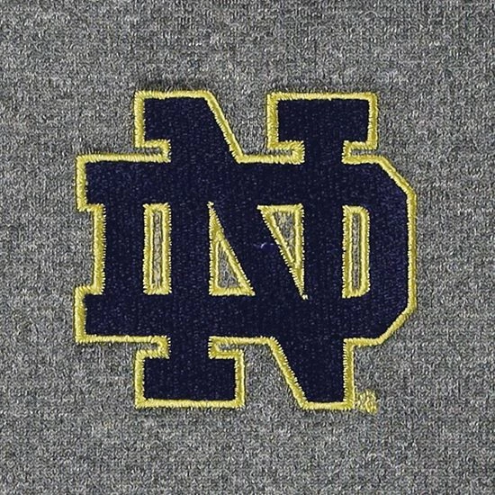 Youth Under Armour Heathered Gray Notre Dame Fighting Irish Fleece Quarter-Zip Jacket 5 Youth Under Armour Heathered Gray Notre Dame Fighting Irish Fleece Quarter-Zip Jacket - Image 5
