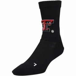 Men's Under Armour Black Texas Tech Red Raiders Unrivaled Crew Socks