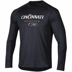 Men's Under Armour Black Cincinnati Bearcats Lockup Tech Raglan Long Sleeve T-Shirt -Under Armour SHOP unnamed file 10554
