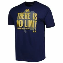 Men's Under Armour Navy Notre Dame Fighting Irish Title IX 50th Anniversary T-Shirt -Under Armour SHOP unnamed file 10573