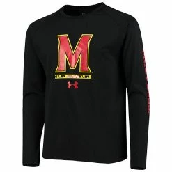 Youth Under Armour Black Maryland Terrapins 2-Hit Raglan Performance Long Sleeve T-Shirt -Under Armour SHOP unnamed file 10609