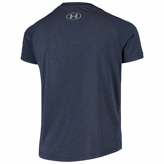Youth Under Armour Navy Notre Dame Fighting Irish Novelty Football Raglan Performance T-Shirt 4 Youth Under Armour Navy Notre Dame Fighting Irish Novelty Football Raglan Performance T-Shirt - Image 4