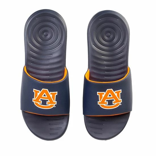 Men's Under Armour Auburn Tigers Ansa Slide Sandals 1 Men's Under Armour Auburn Tigers Ansa Slide Sandals