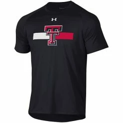 Men's Under Armour Black Texas Tech Red Raiders Logo Stripe Performance Raglan T-Shirt -Under Armour SHOP unnamed file 10659