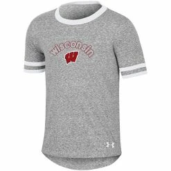 Girls Youth Under Armour Heathered Gray Wisconsin Badgers Siro Slub Novelty T-Shirt 6 Girls Youth Under Armour Heathered Gray Wisconsin Badgers Siro Slub Novelty T-Shirt -Under Armour SHOP unnamed file 10665