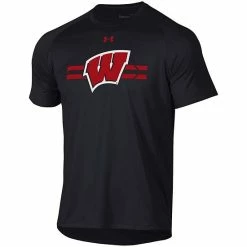 Men's Under Armour Black Wisconsin Badgers Logo Stripe Performance Raglan T-Shirt 6 Men's Under Armour Black Wisconsin Badgers Logo Stripe Performance Raglan T-Shirt -Under Armour SHOP unnamed file 10669