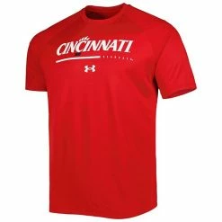 Men's Under Armour Red Cincinnati Bearcats Tech Performance Raglan T-Shirt -Under Armour SHOP unnamed file 10677