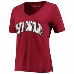 Women's Under Armour Garnet South Carolina Gamecocks Spine Print V-Neck T-Shirt 6 Women's Under Armour Garnet South Carolina Gamecocks Spine Print V-Neck T-Shirt -Under Armour SHOP unnamed file 10685