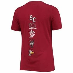 Women's Under Armour Garnet South Carolina Gamecocks Spine Print V-Neck T-Shirt 7 Women's Under Armour Garnet South Carolina Gamecocks Spine Print V-Neck T-Shirt -Under Armour SHOP unnamed file 10686