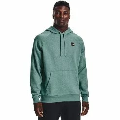 Men's Under Armour Rival Fleece Hoodie Khaki Gray Light -Under Armour SHOP unnamed file 107